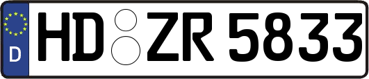 HD-ZR5833