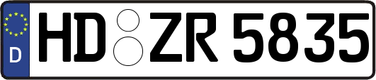 HD-ZR5835