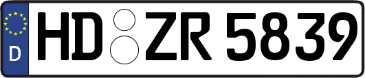 HD-ZR5839