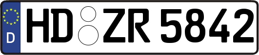 HD-ZR5842