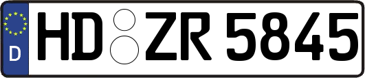 HD-ZR5845