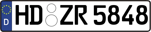 HD-ZR5848
