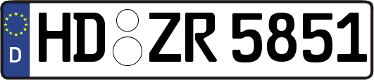 HD-ZR5851