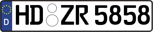 HD-ZR5858