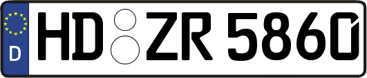 HD-ZR5860