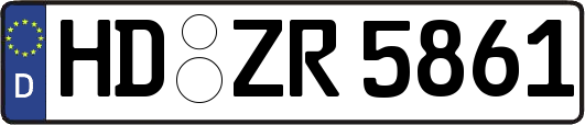 HD-ZR5861