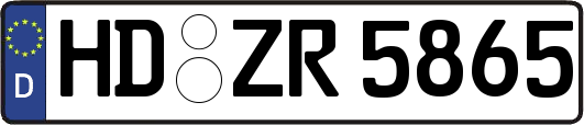 HD-ZR5865
