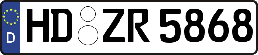 HD-ZR5868