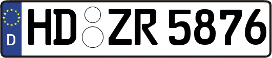 HD-ZR5876