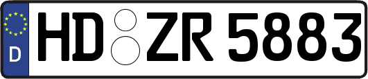 HD-ZR5883