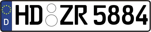 HD-ZR5884