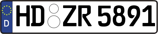 HD-ZR5891