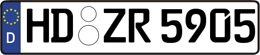 HD-ZR5905