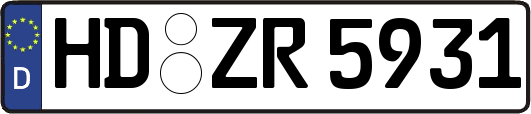 HD-ZR5931