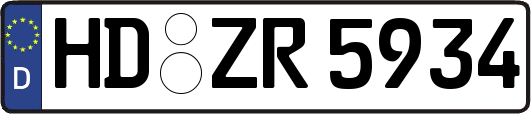 HD-ZR5934