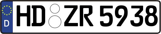 HD-ZR5938