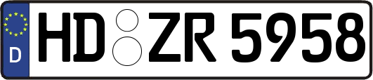 HD-ZR5958