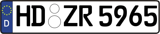 HD-ZR5965