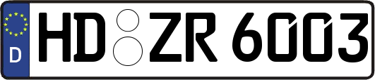 HD-ZR6003