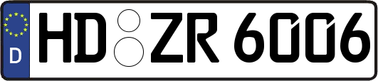 HD-ZR6006