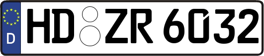 HD-ZR6032