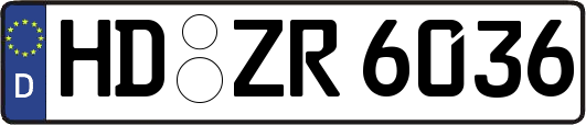 HD-ZR6036