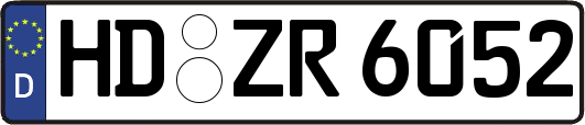 HD-ZR6052