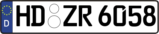 HD-ZR6058