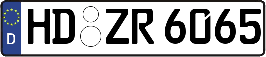 HD-ZR6065