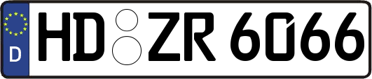 HD-ZR6066