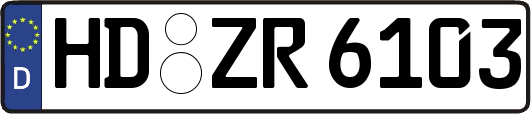 HD-ZR6103