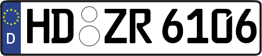HD-ZR6106