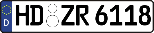 HD-ZR6118