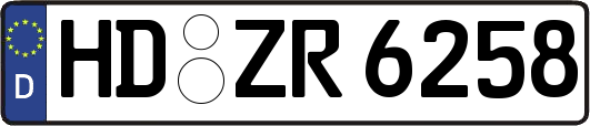 HD-ZR6258