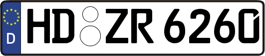 HD-ZR6260