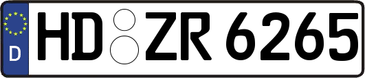 HD-ZR6265