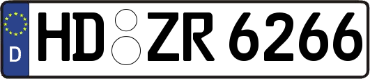HD-ZR6266