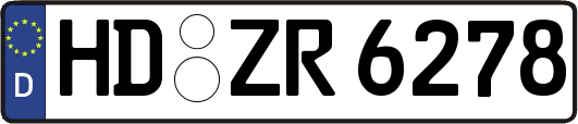 HD-ZR6278
