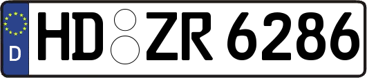 HD-ZR6286