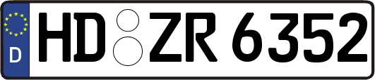 HD-ZR6352