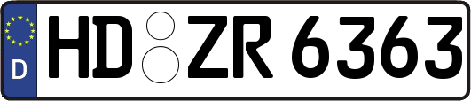 HD-ZR6363