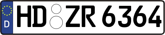 HD-ZR6364