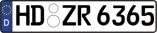 HD-ZR6365