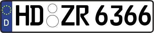 HD-ZR6366