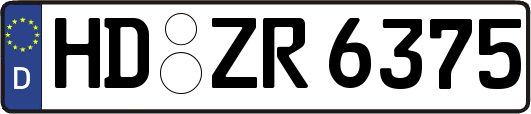HD-ZR6375