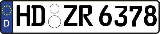 HD-ZR6378