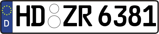 HD-ZR6381