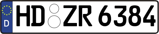 HD-ZR6384