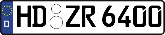 HD-ZR6400