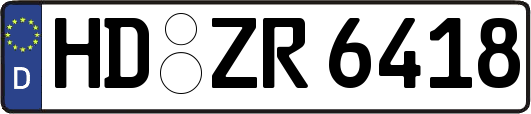 HD-ZR6418